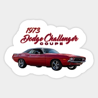 1973 Dodge Challenger Coupe Sticker